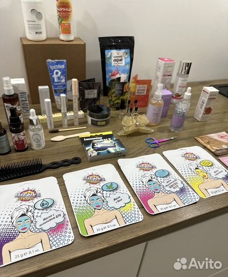 Огромный пакет косметики цена за все новое