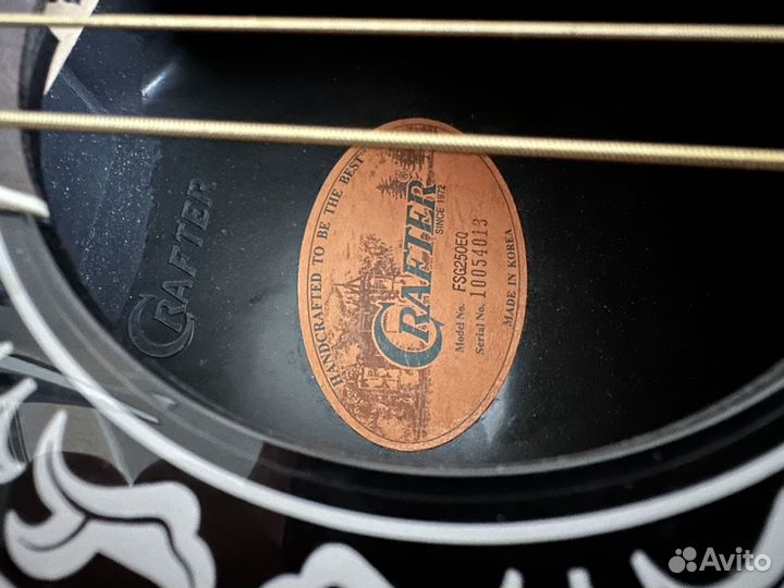 Гитара Crafter FSG-250eq