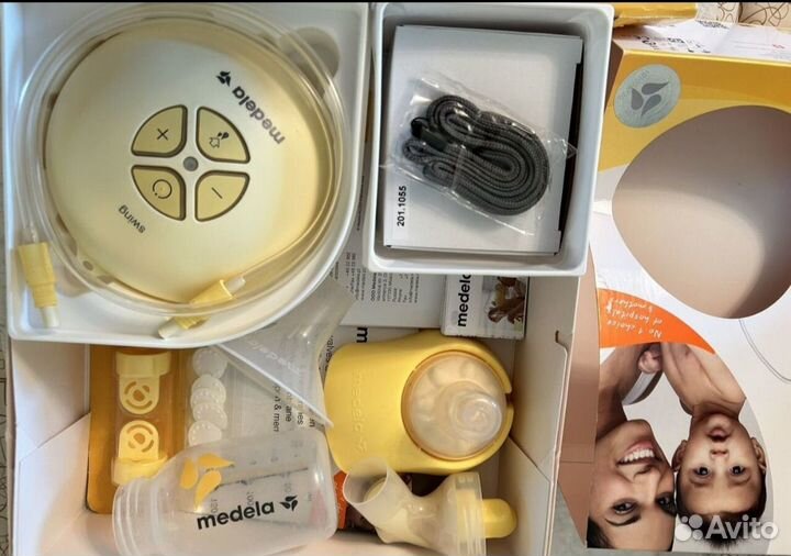 Молокоотсос medela электрический+2 сосками calma