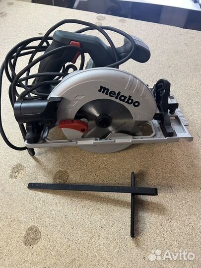 Пила дисковая циркулярная metabo KS 55 FS