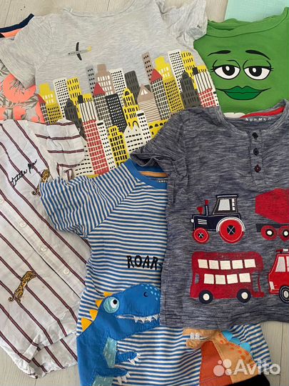 Вещи пакетом на мальчика 98