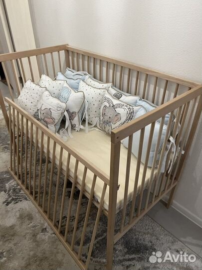 Бортики в кроватку