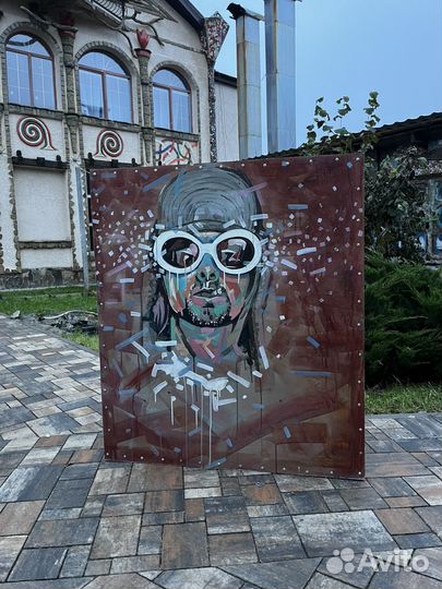 Интерьерная картина, Курт Кобейн