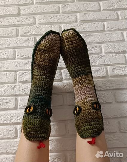 Носки-змеи
