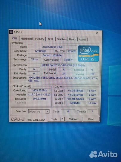 Компьютерный системный блок i5-3470 rx480