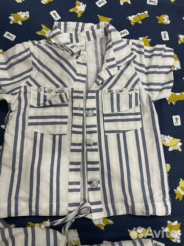 Летний костюм для девочки 110