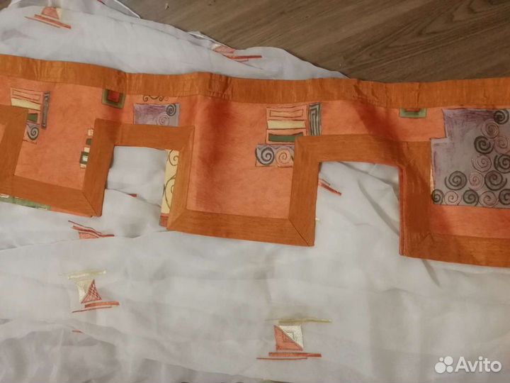 Комплект шторы и тюль