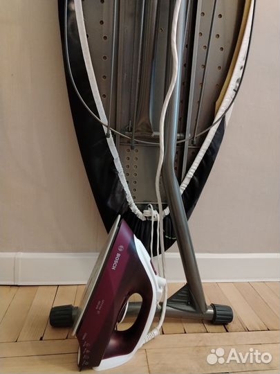 Гладильная доска бу +утюг