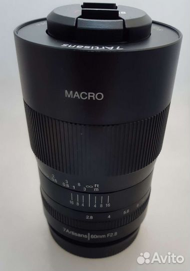 Объектив 7Artisans 60mm F 2,8 E-mount новый