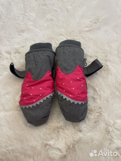 Варежки краги зимние для девочки