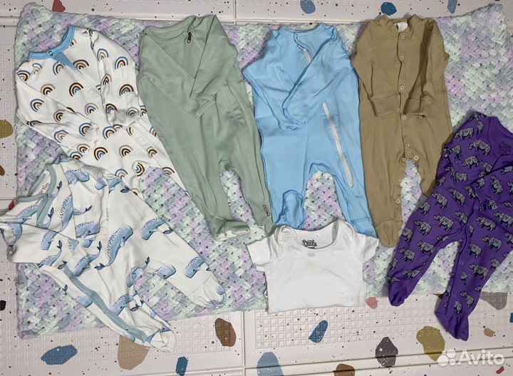 Вещи пакетом на мальчика 62