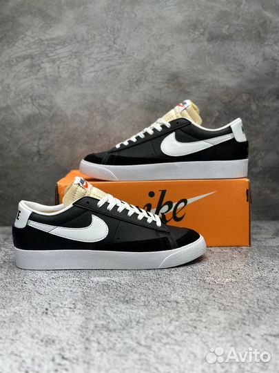 Nike Blazer Low 77 Black White