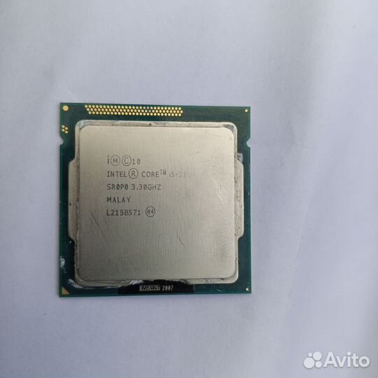 Процессор intel core i5-3550