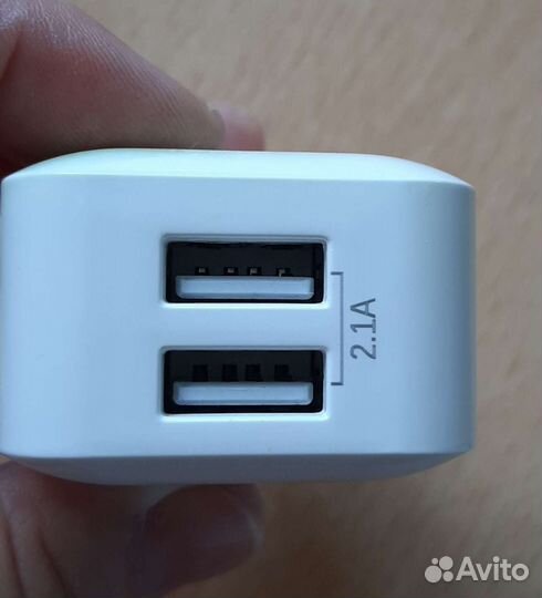 Зарядное устройство для телефона. 2USB Бесплатно