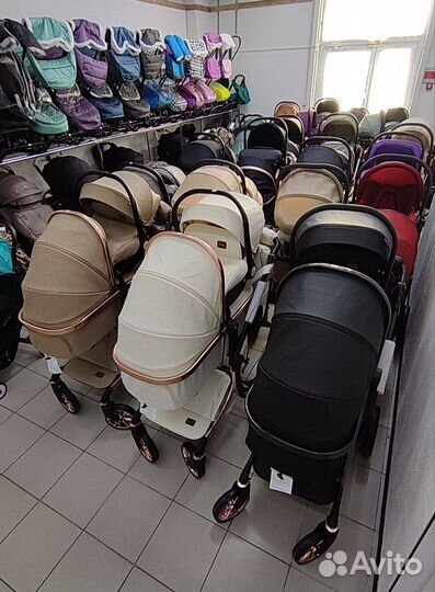 Коляска для новорожденных новая