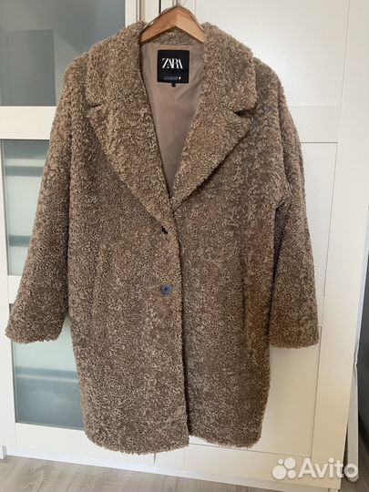 Пальто zara чебурашка