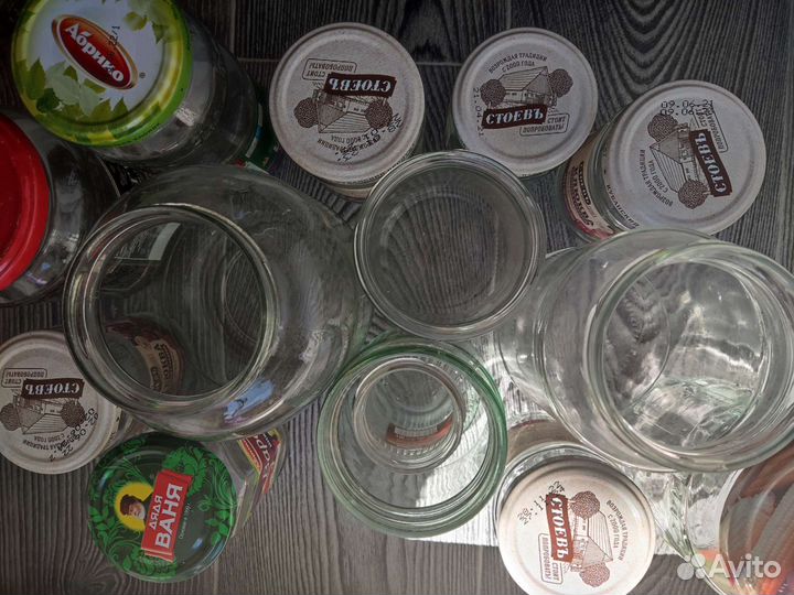 Банки стеклянные