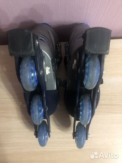 Роликовые коньки детские раздвижные