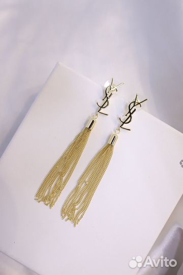 Серьги YSL Saint Laurent