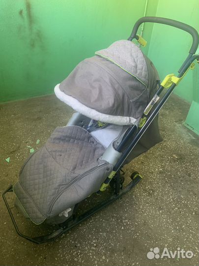 Коляска санки