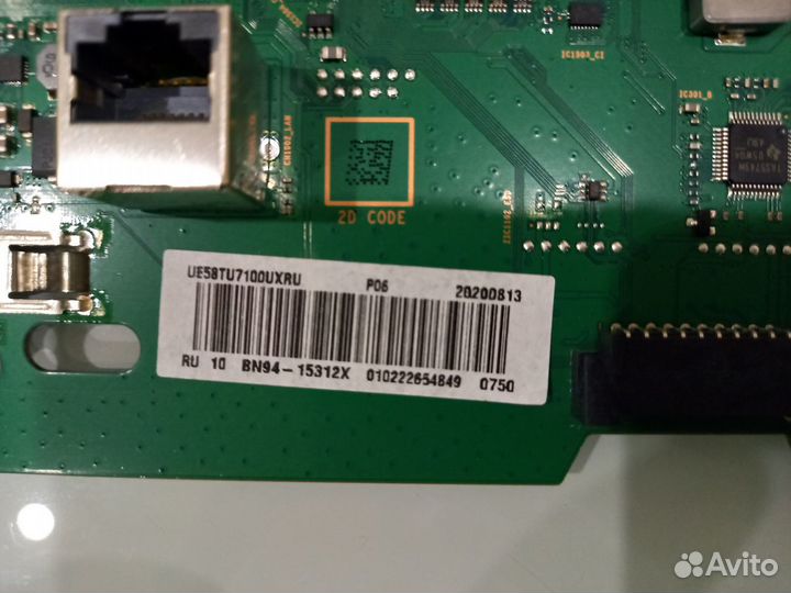 Разбор Samsung ue58tu7160