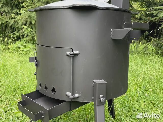 Печь с зольником