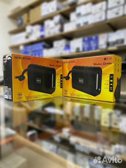 Портативная колонка Borofone BR18 черная