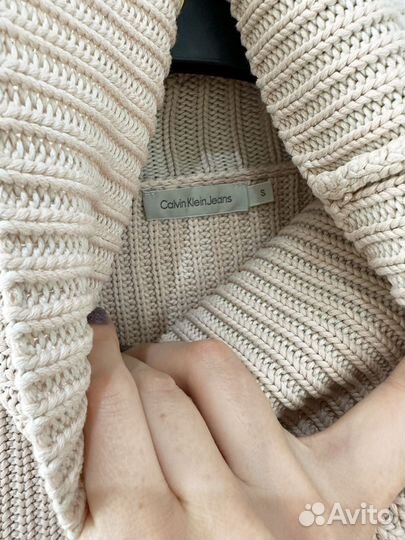 Свитер Calvin Klein Jeans, розовый оригинал, S