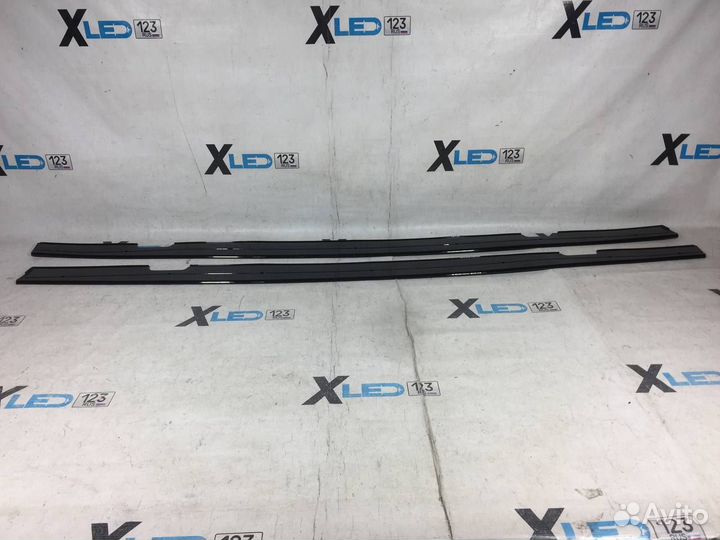 Комплект лезвий на пороги BMW 3 E90 M глянец