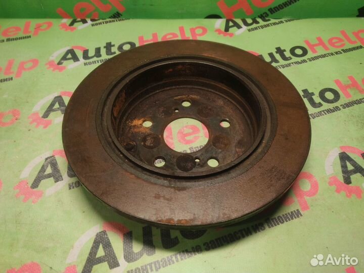 Диск тормозной toyota prius ZVW41W задний 290 мм