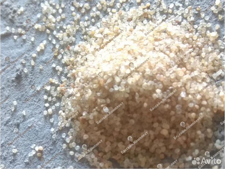 Кварцевый песок для бассейна, 25 кг