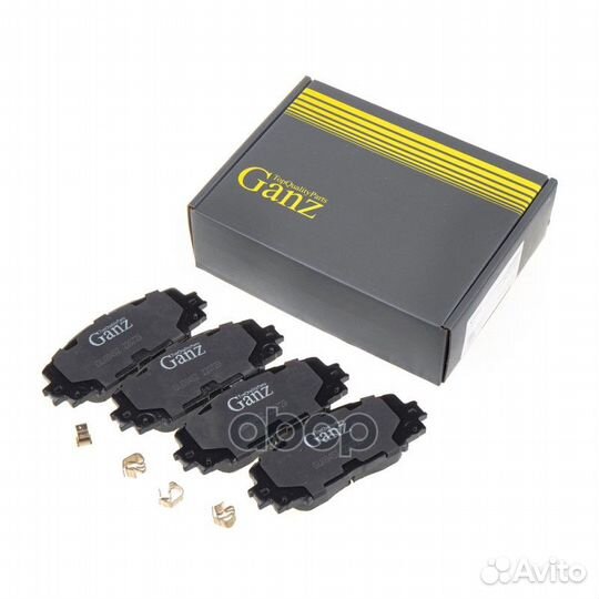 Колодки передние toyota Yaris/Vitz 08/05- GIJ0