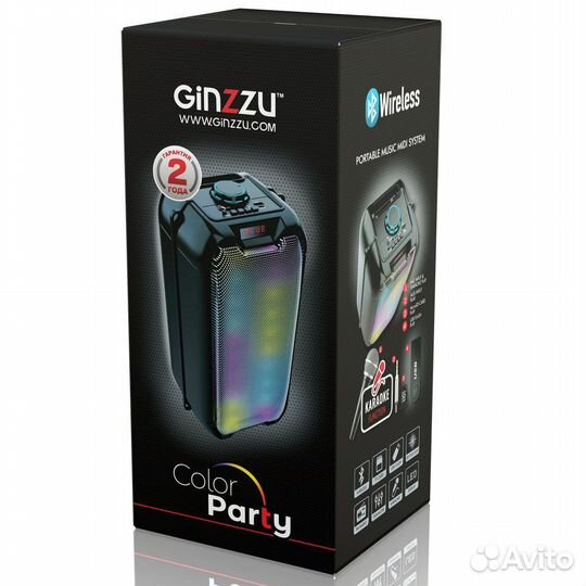 Колонка ginzzu GM-221