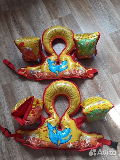 Жилет для плавания детский на 3-6 лет