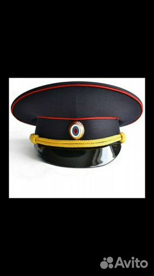 Фуражка полиция мвд РФ, вс РФ