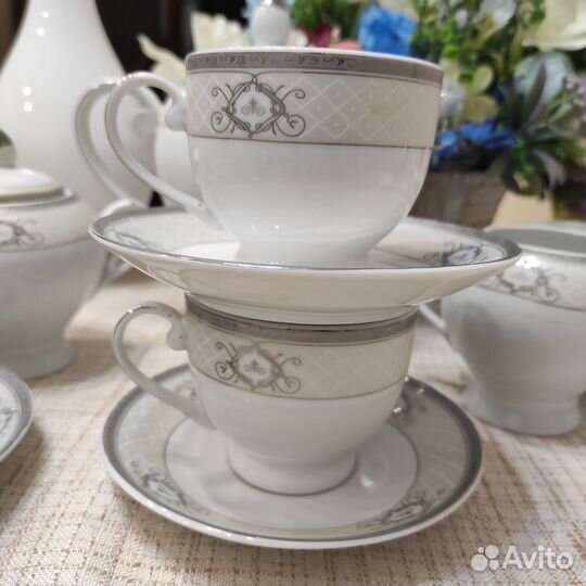 Чайный сервиз фарфор Германия Bekker