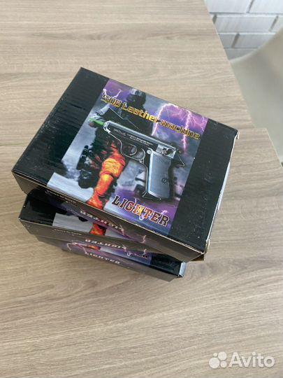 Комплект из 5 зажигалок пистолетов Вальтер