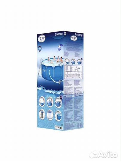 Бассейн каркасный 366*122 новый