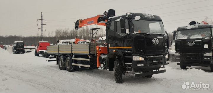 FAW CA 3250 с КМУ, 2024