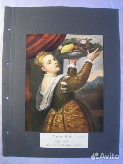 Цветная литография Начало 20 века Германия