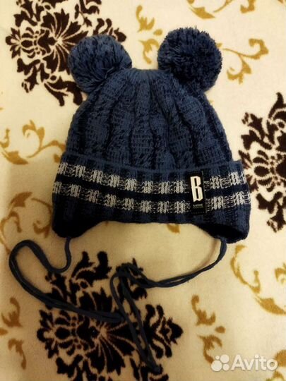 Шапка для мальчика зимняя