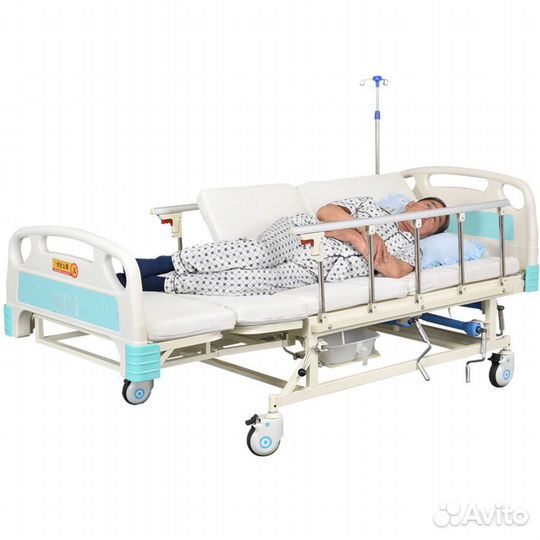 Медицинская кровать для лежачих больных туалет Е45