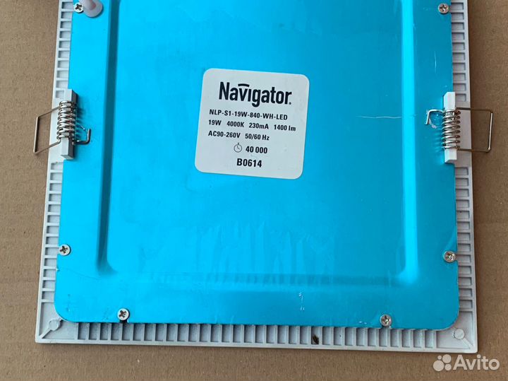 Светильник Navigator NLP-S1-19W-840-WH-LED