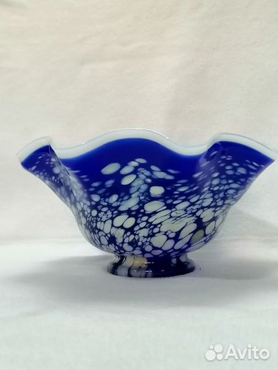 Ваза Фруктов многоцветное стекло.З-д Красный Май