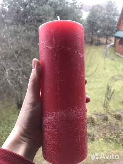 Свечи из вощины, парафиновые