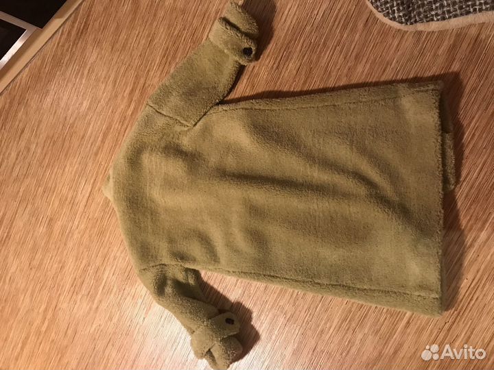 Шуба пальто тедди