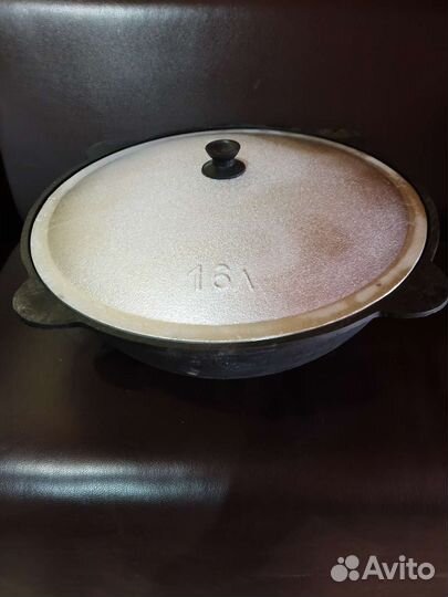 Казан чугунный узбекский