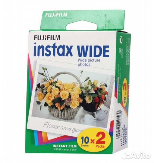 Картриджи для Polaroid Fujifilm instax wide Япония