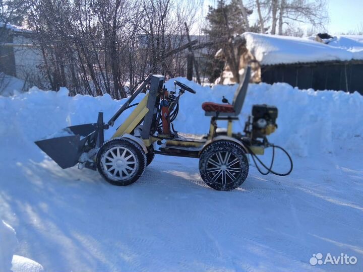 Самодельный мини погрузчик