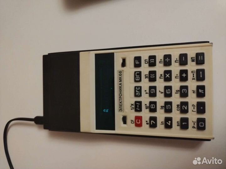 Калькулятор электроника СССР